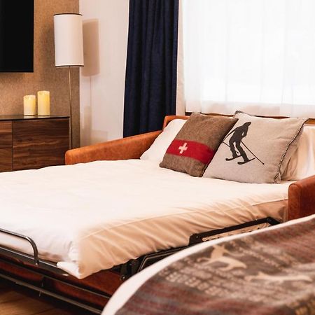 Wunderstay Alpine 16 Chic Studio Central Location Klosters Esterno foto