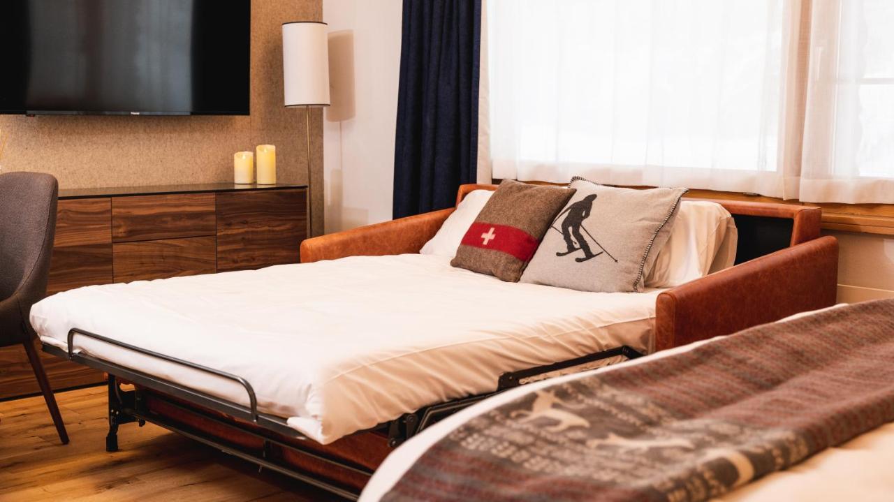 Wunderstay Alpine 16 Chic Studio Central Location Klosters Esterno foto
