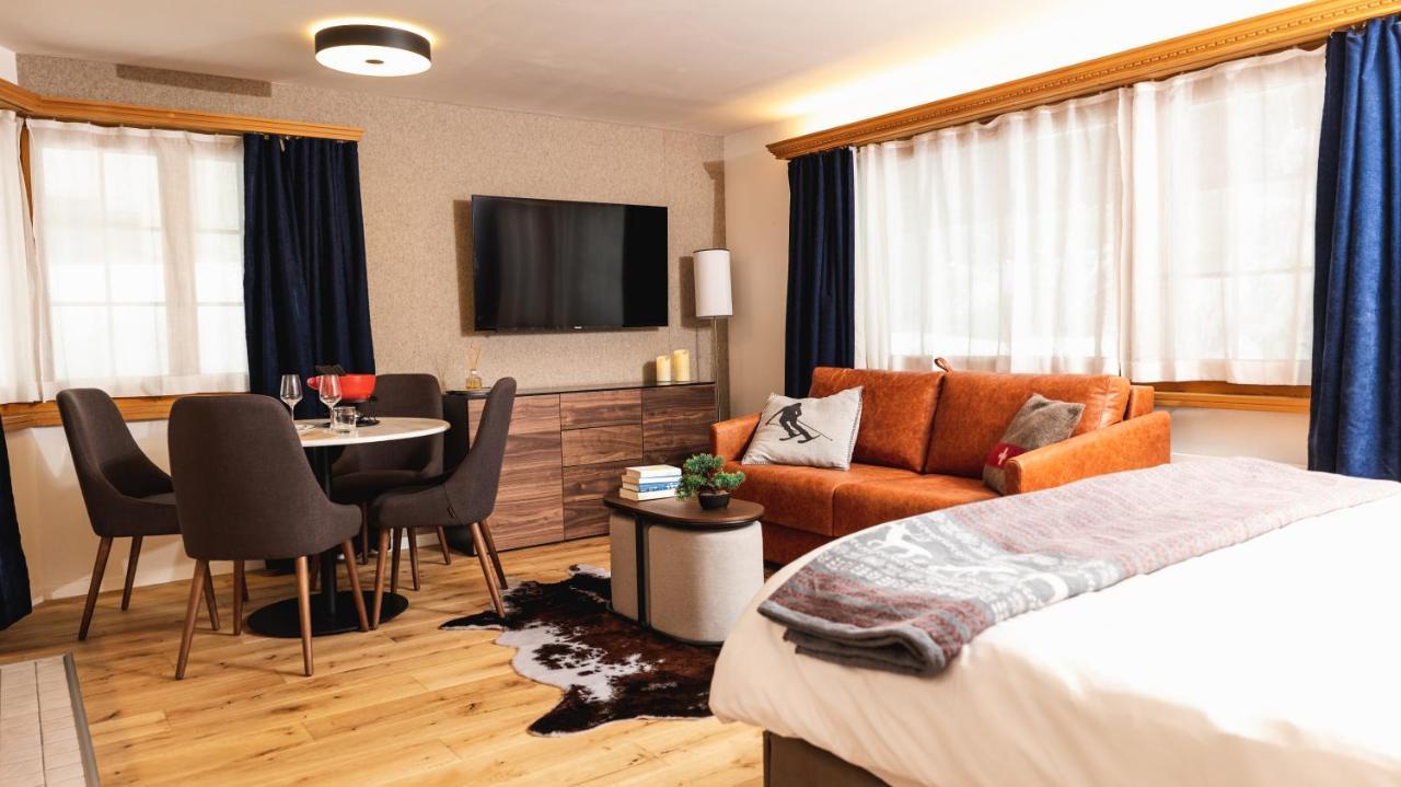Wunderstay Alpine 16 Chic Studio Central Location Klosters Esterno foto