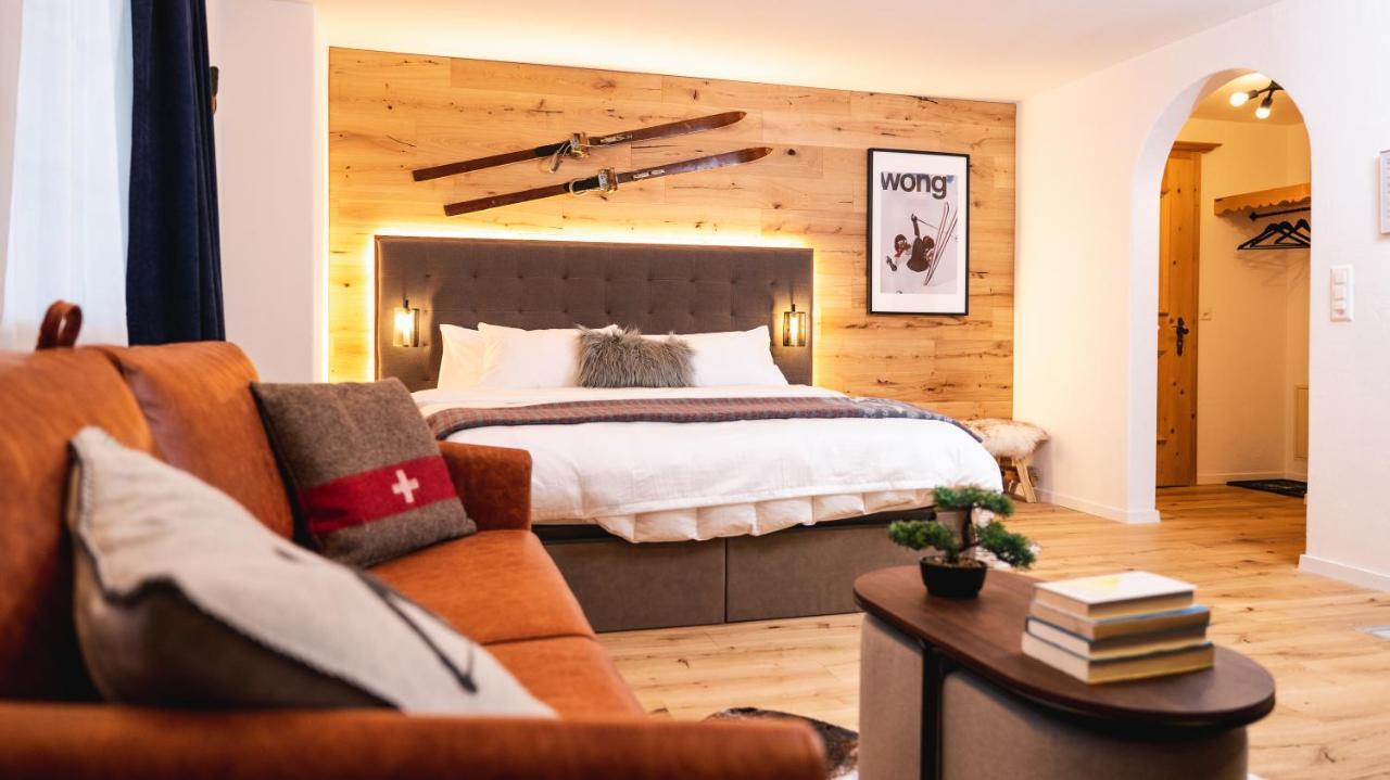 Wunderstay Alpine 16 Chic Studio Central Location Klosters Esterno foto