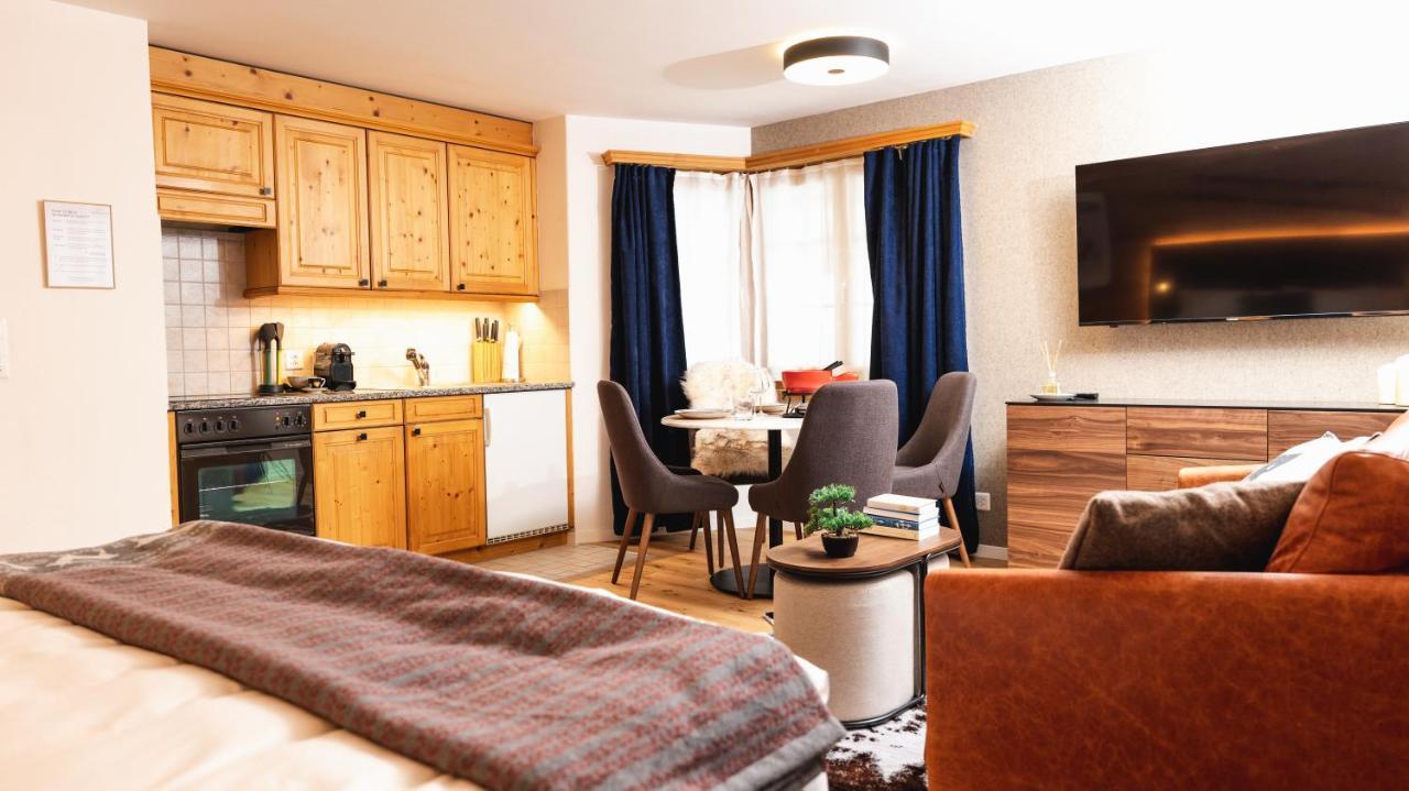 Wunderstay Alpine 16 Chic Studio Central Location Klosters Esterno foto